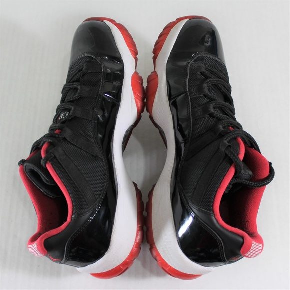 Nike Air Jordan 11 Retro Low Bred 528895 012 M353 - Picture 4 of 8